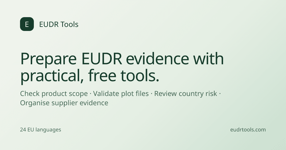 EUDR Tools