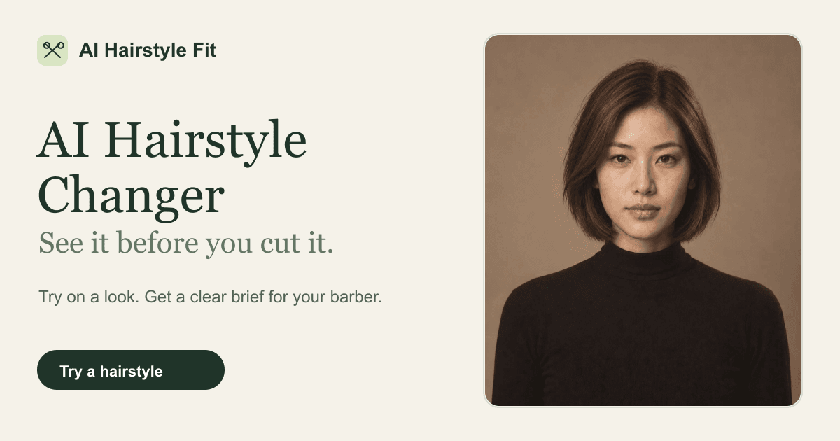 AI Hairstyle Fit