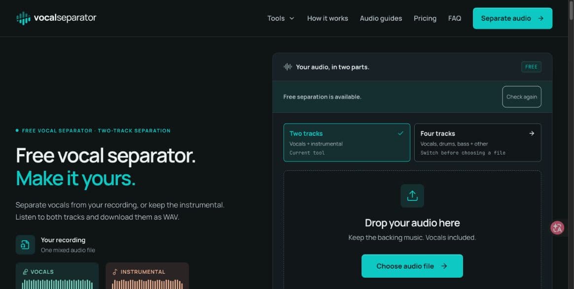 Vocal Separator