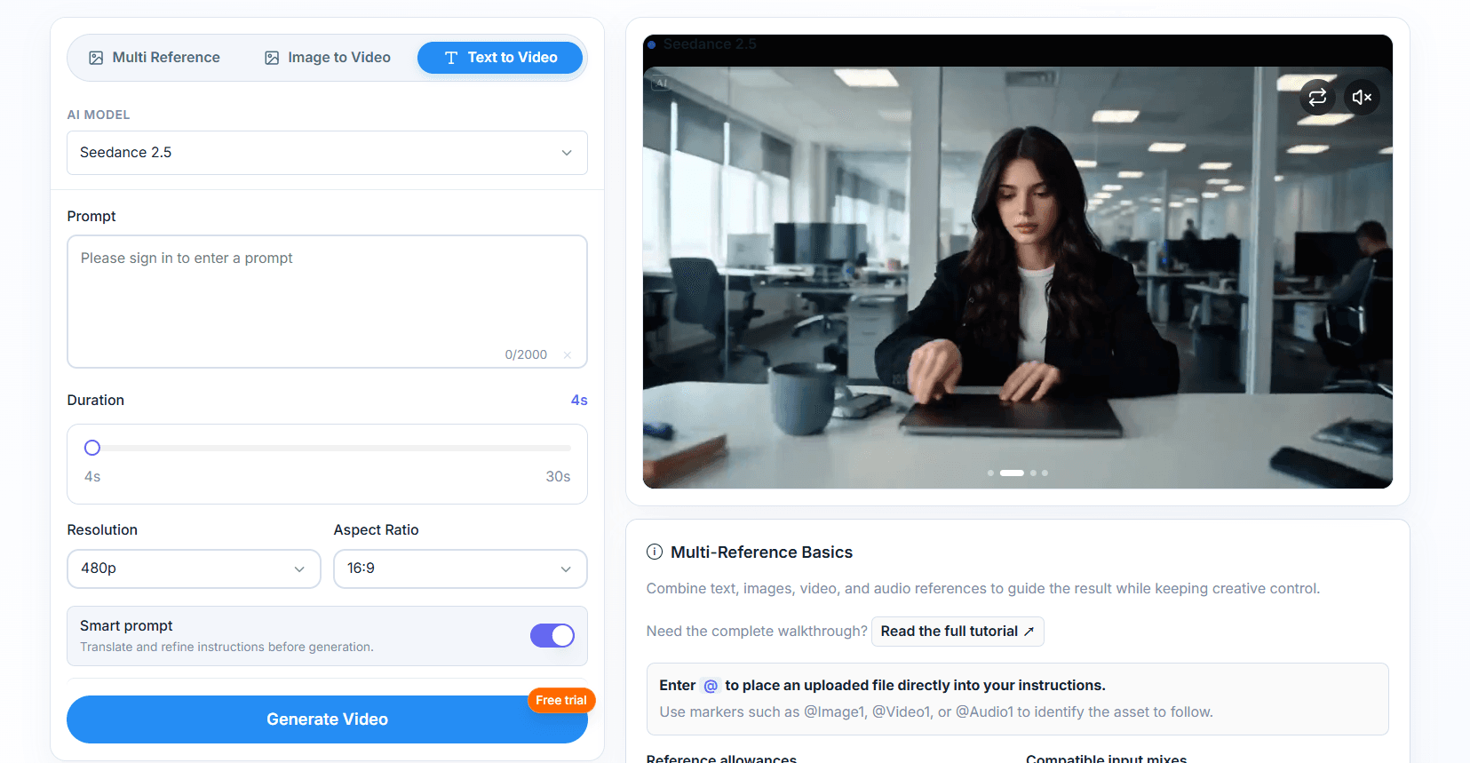 Seedance 2.5— Free Online
