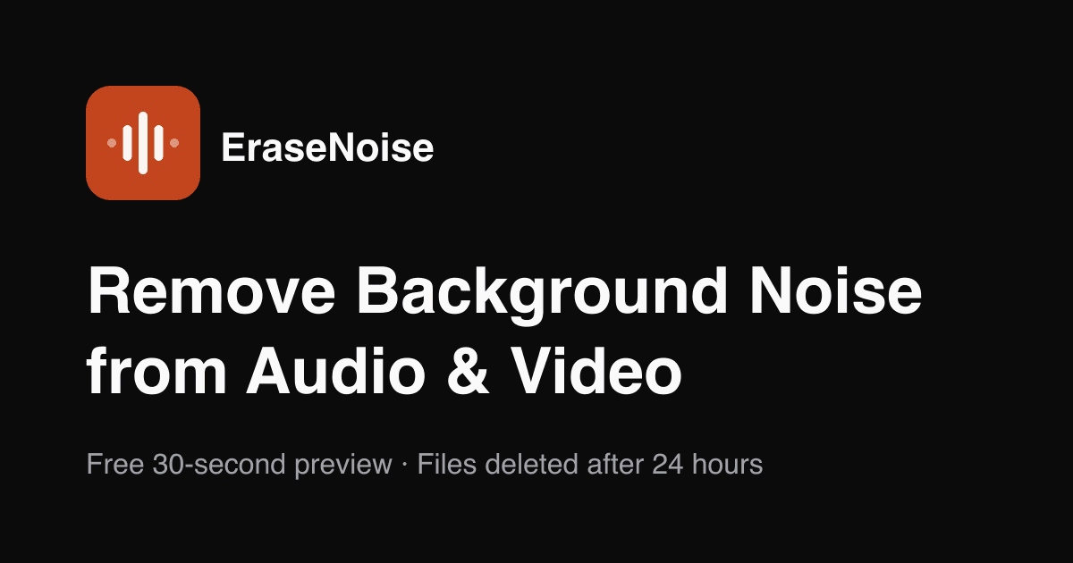 EraseNoise