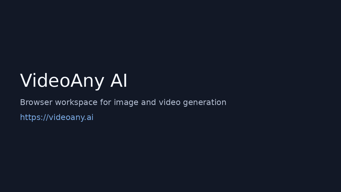 VideoAny AI