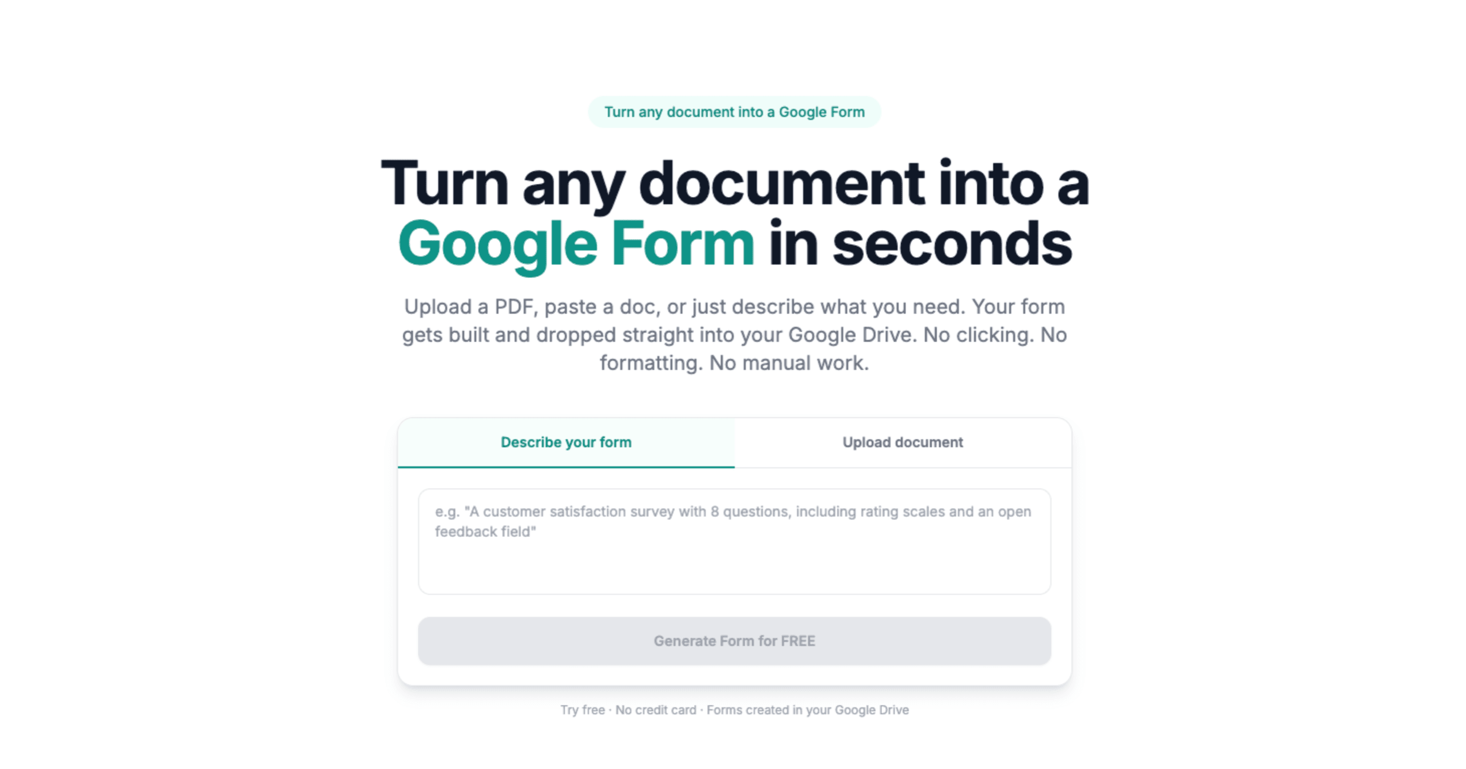Doc2Form