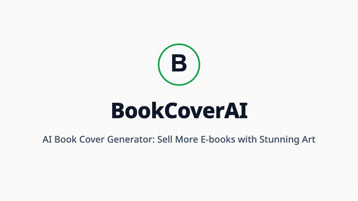 Free Amazon KDP Book Cover Generator