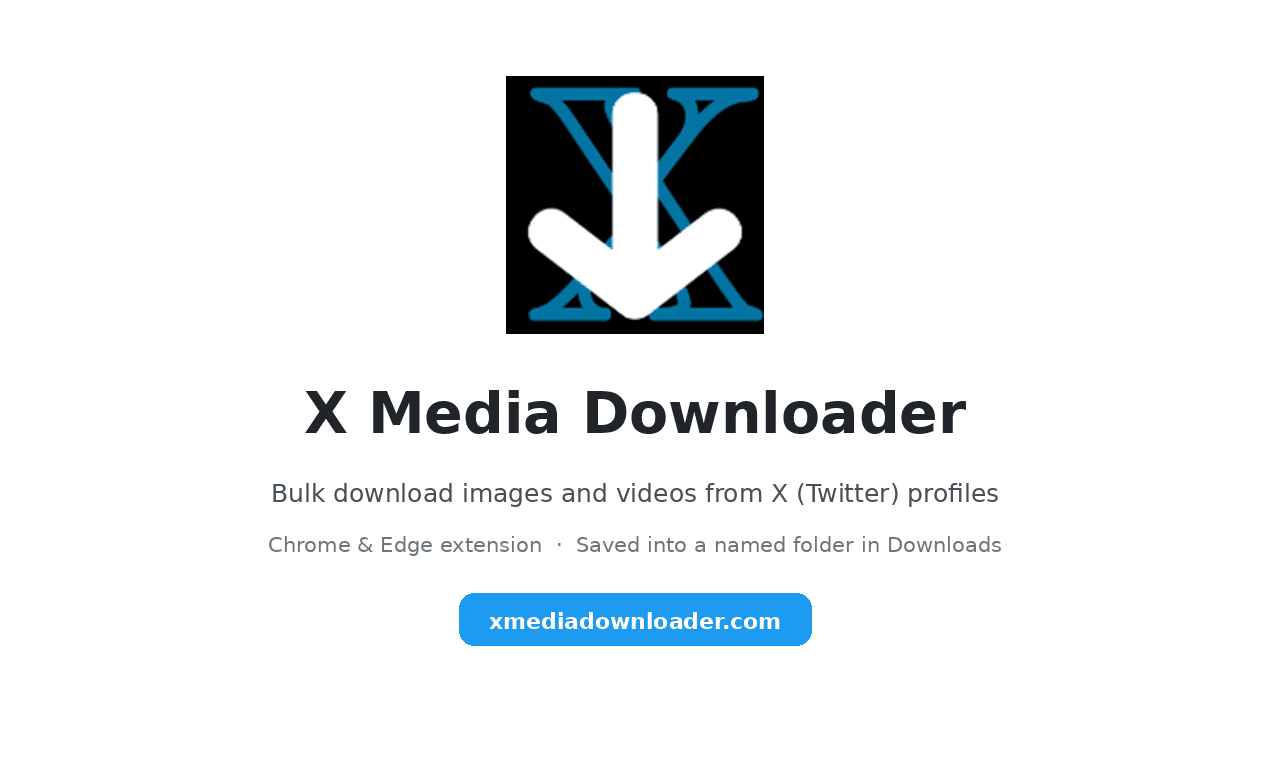 X Media Downloader